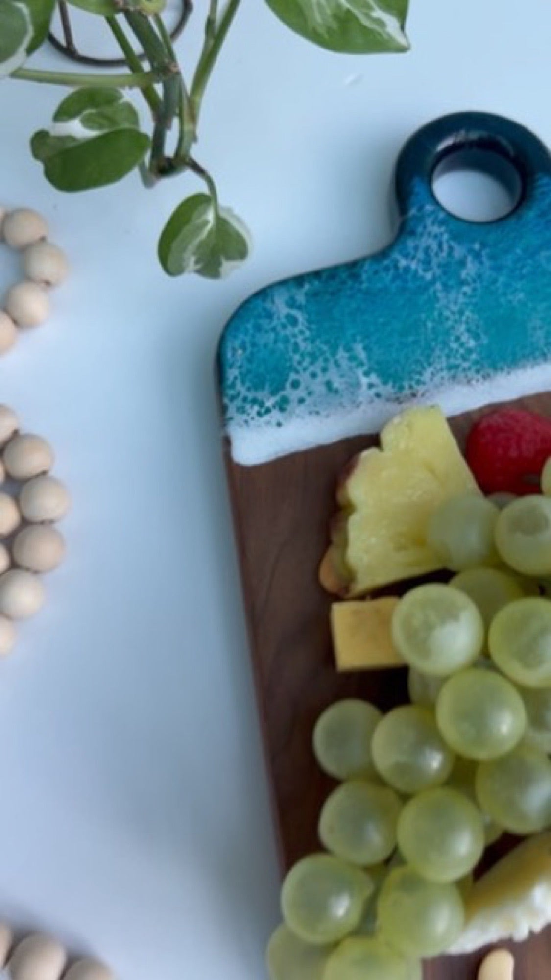 Rectangle Ocean Resin Cheese Board