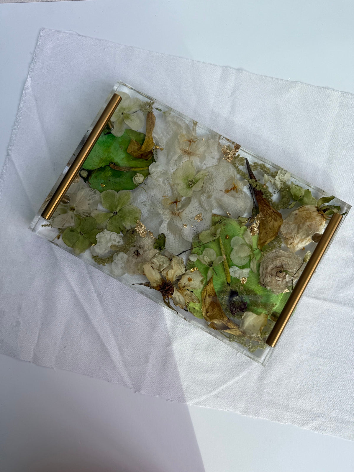 Bridal Bouquet Preservation Resin Tray