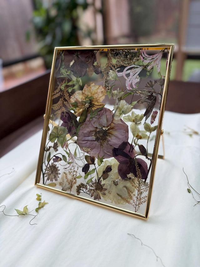 Bridal Bouquet Preservation: Floral Coasters, Wine Stoppers, Earrings